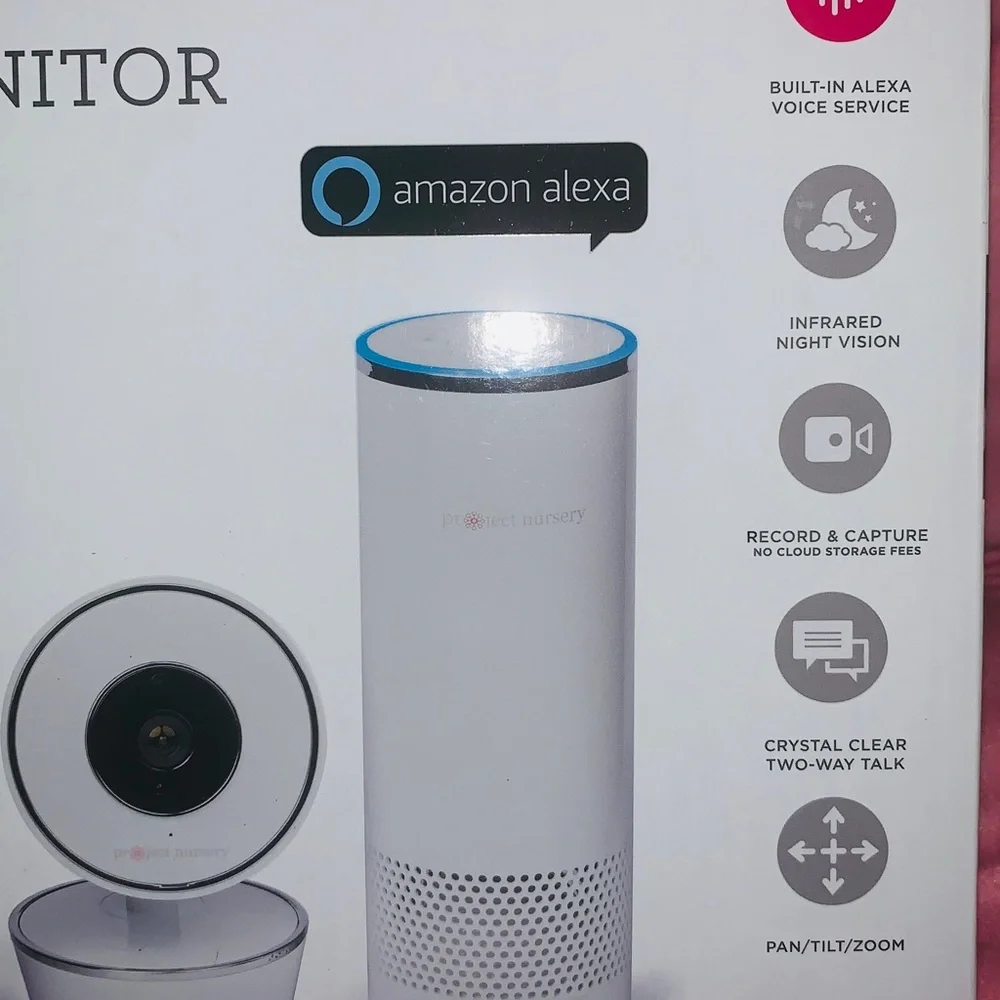 COPY - Project Nursery Smart Nursery Baby Monitor System with Alexa NIB